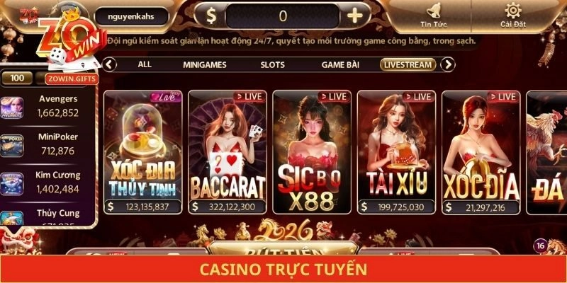 Casino trực tuyến
